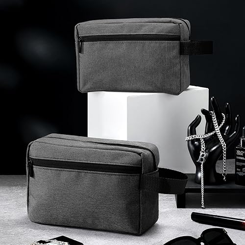 Miniatura 4 de Paterr 16 piezas de neceser de viaje para mujeres y hombres, bolsa de afeitar grande resistente al agua, bolsa de cosméticos colgante con asa y