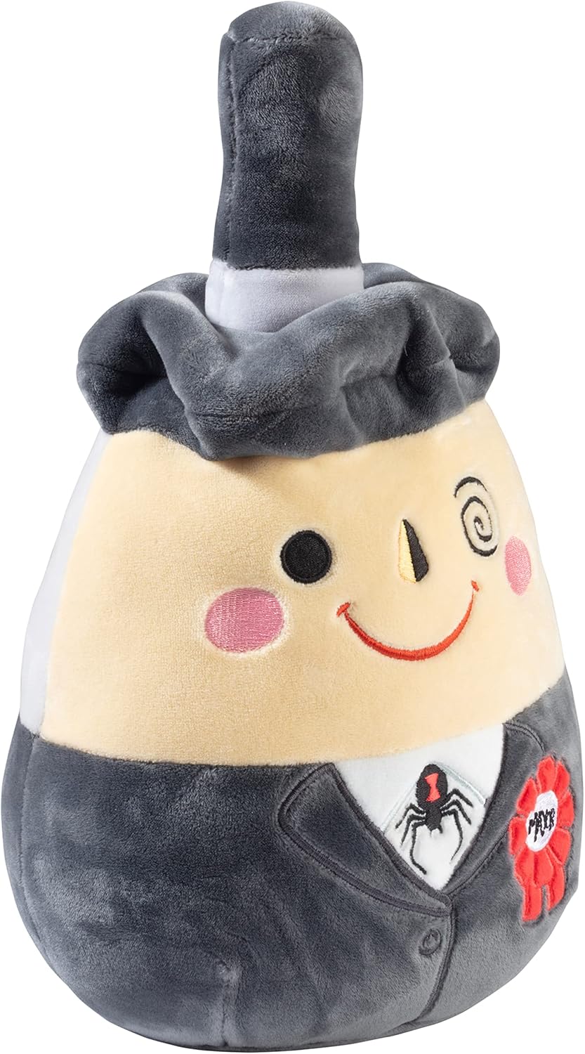 Squishmallows 8" Nightmare Before Christmas Mayor - Official Kellytoy Halloween Holiday Plush - Cute and Soft Stuffed Animal Toy - Great Gift for Kids