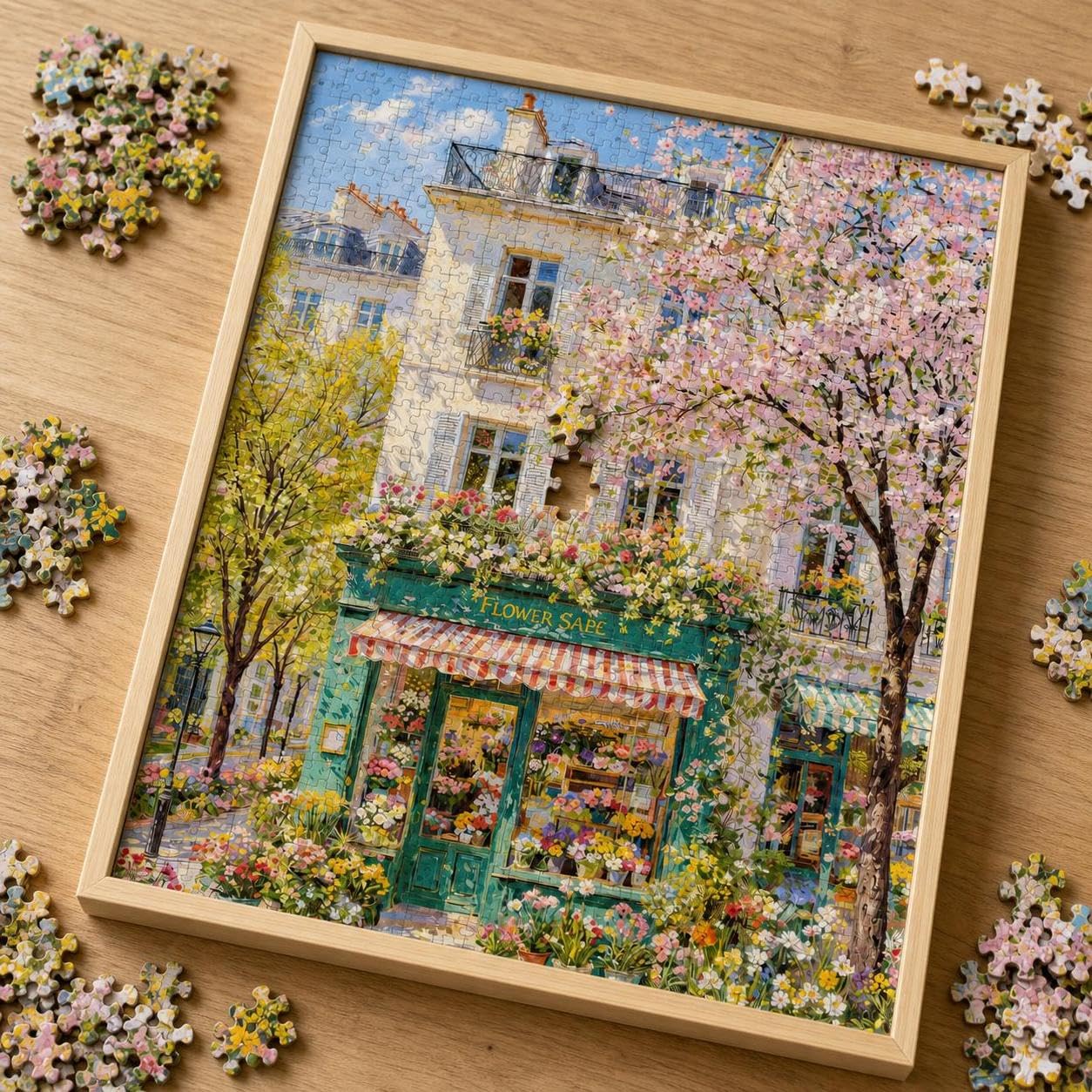 Puzzle in Legno, Paesaggio Naturale, color to 3, style to 3