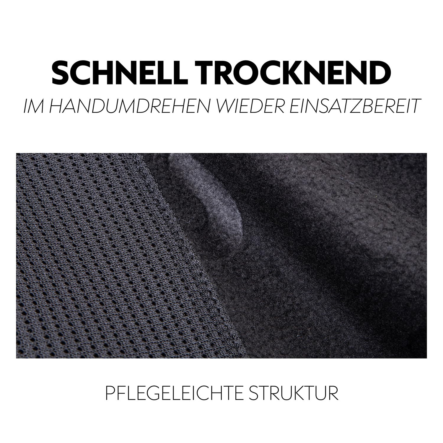 SUNRIDE Fleece Unterdecke (Inlett) für Pferde - Hook&Hold System - mit Abschwitzfunktion - wärmt Rücken- und Nierenbereich - Anti-Pilling Fleece - maschinenwaschbar - atmungsaktiv (165)