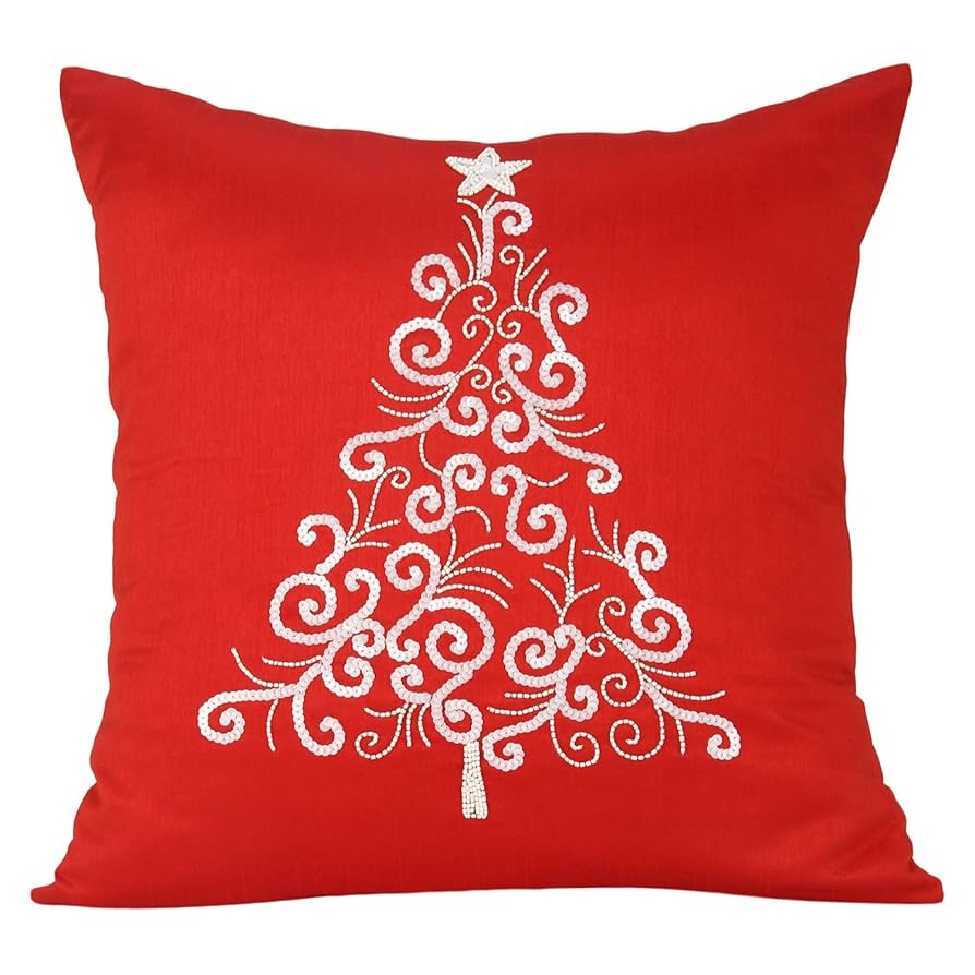 クッションカバー クリスマス 刺繍 楽天市場】クリスマス クッションカバー 45x45cm 装飾クッション