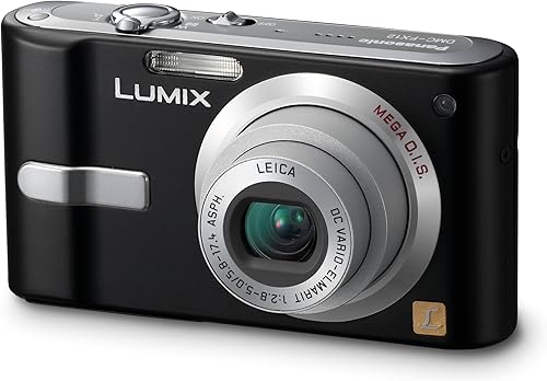 Miniatura 3 de Panasonic Lumix DMC-FX12K 7.2MP Cámara digital con zoom estabilizado de imagen óptica 3x (negro)
