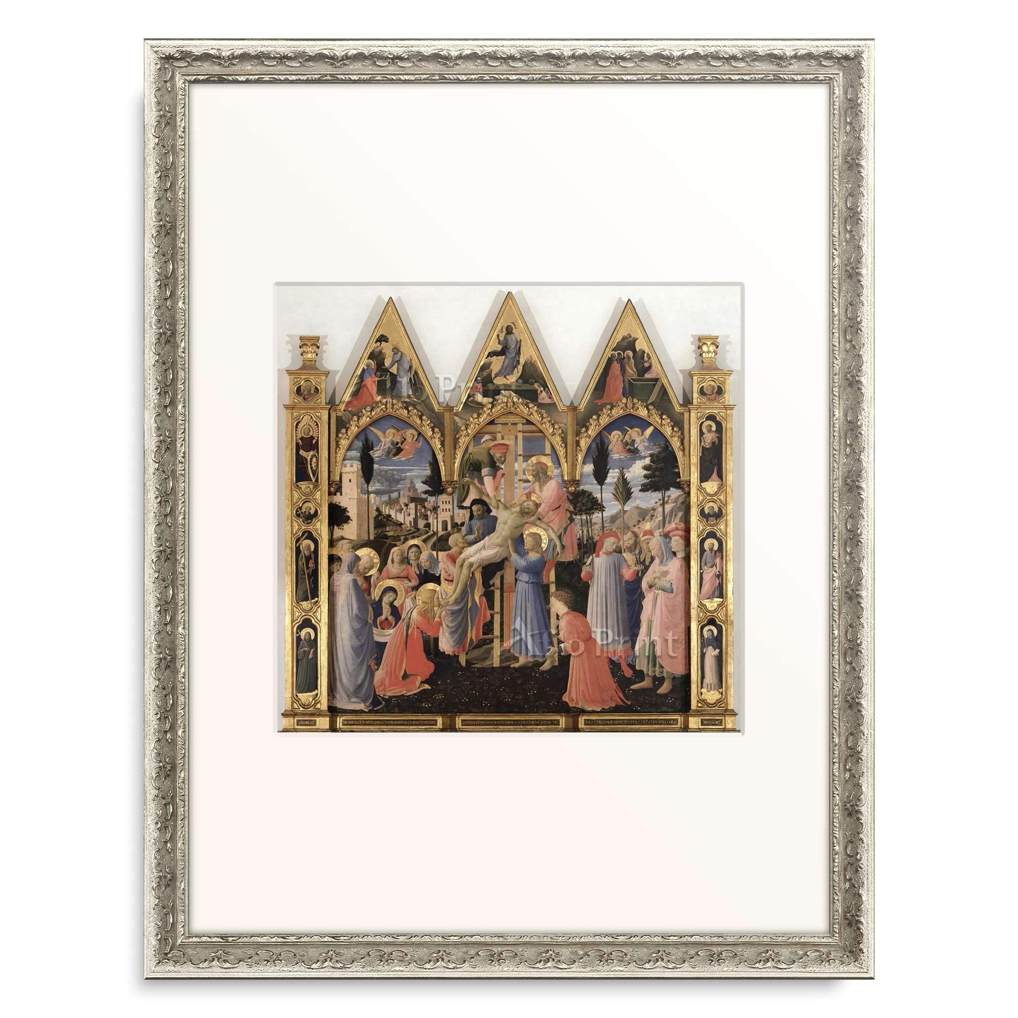 Amazon｜フラ・アンジェリコ Fra' Angelico 「十字架降下 Descent from