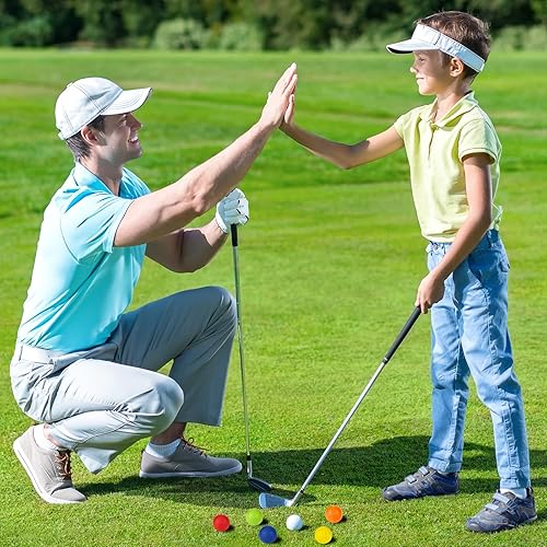 Miniatura 6 de REHALY 108 pelotas de práctica de golf de espuma a granel, pelotas de entrenamiento de vuelo de sensación realista, pelotas de golf de espuma suave