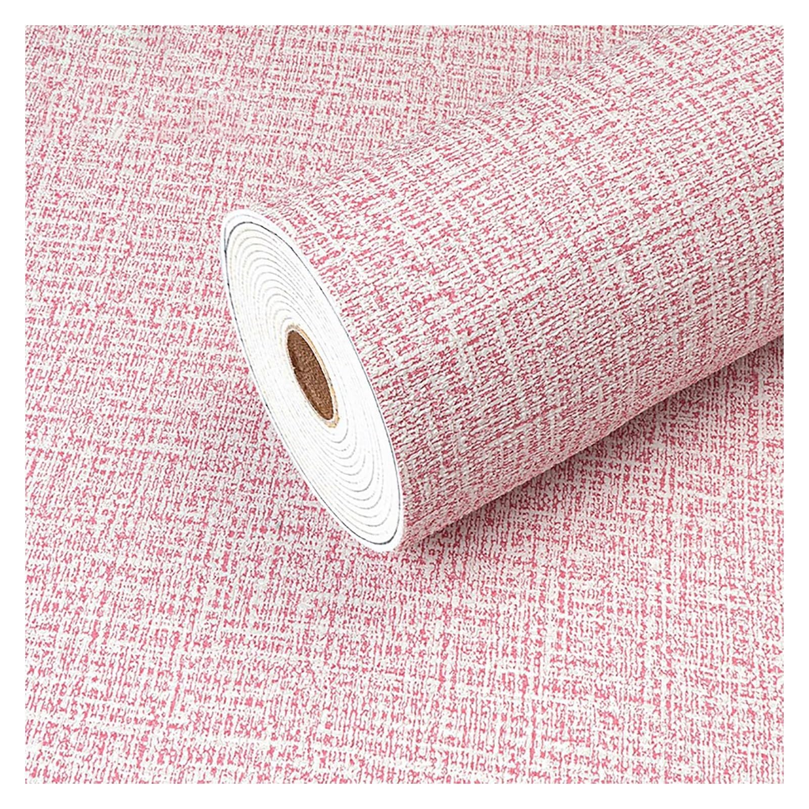 Paneles de Pared 3D autoadhesivos de Espuma XPE, Ideales for Decorar Paredes Interiores de dormitorios y Salas de Estar.(Pink,8x0.5m/26.25x1.64ft)