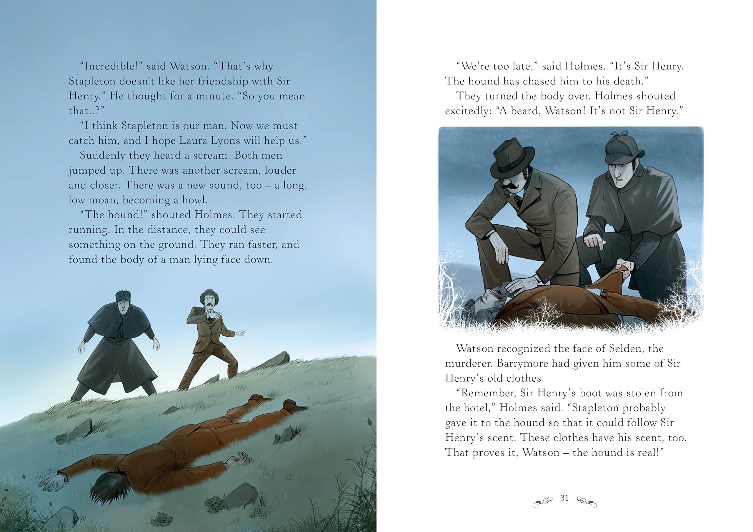 The Hound of the Baskervilles English Readers Level 3