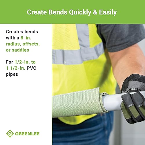 Miniatura 5 de Greenlee 860-4 Manta de calefacción de PVC controlada termostáticamente para conductos de PVC de 3-12" a 4", 120 voltios, 1300 vatios