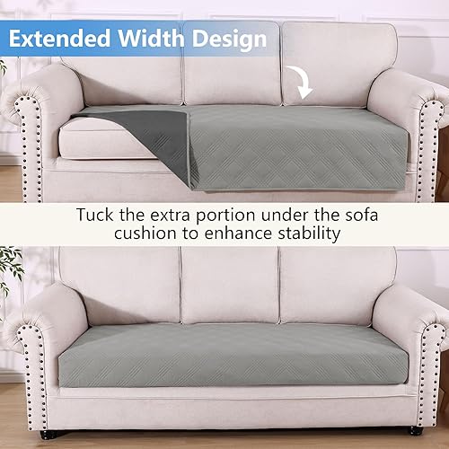 Miniatura 312 de hyha Manta de cama impermeable para perro, mantas suaves para mascotas, funda de sofá impermeable para perros, fundas reversibles lavables para