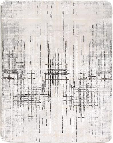 Miniatura 6 de Calore Rugs Mordern Alfombras suaves abstractas envejecidas para sala de estar, dormitorio, comedor, alfombra de pelo medio (2.6 x 3.9 pies,