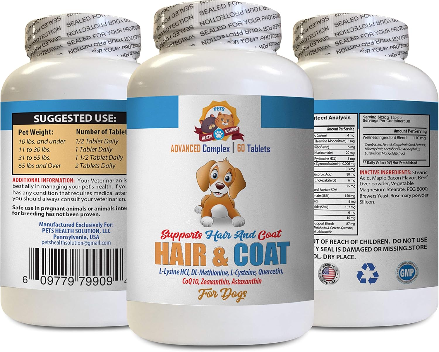 Amazon Com Skin Care For Dogs With Allergies Dog Hair And Coat Health Skin Itch Relief Nail Health Vitamin B3 For Dogs 1 Bottle 60 Tablets Pet Supplies