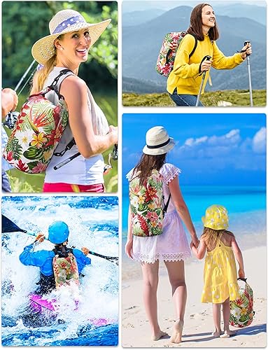 Miniatura 5 de HEETA - Bolsa seca impermeable para mujeres y hombres (versión actualizada) 5 L10 L20 L30 L40 L, bolsa de almacenamiento seca ligera con parte