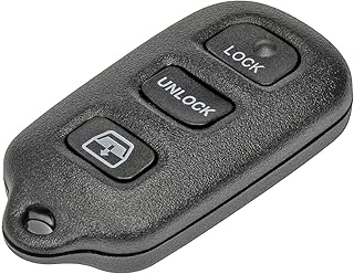 Dorman 99138 Keyless Entry Transmitter for Select Toyota Models, Black