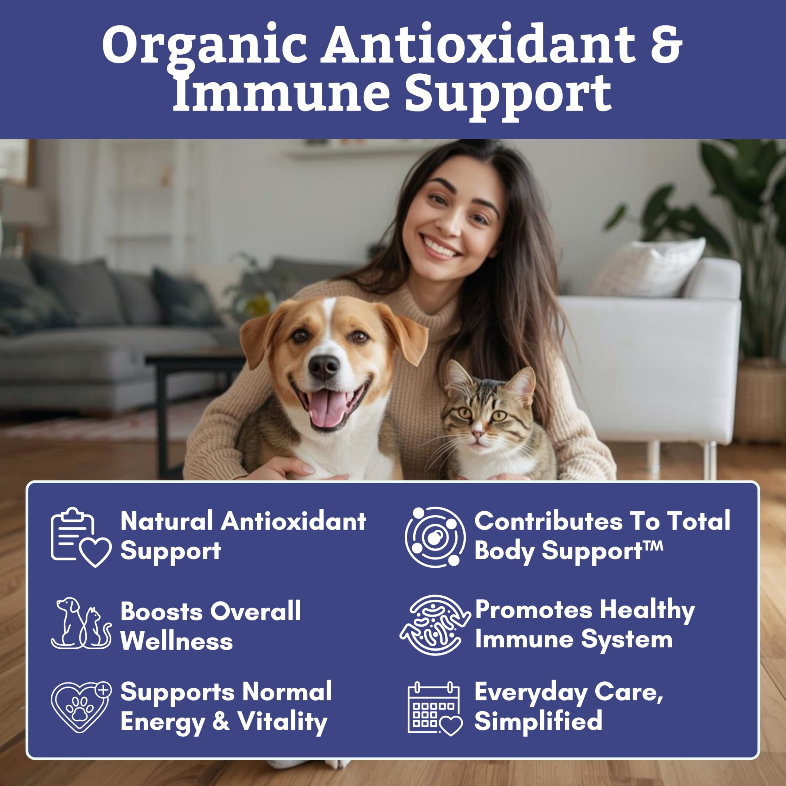 Organic Spirulina Powder for Dogs and Cats, 85 Scoops — Amazon image 2
