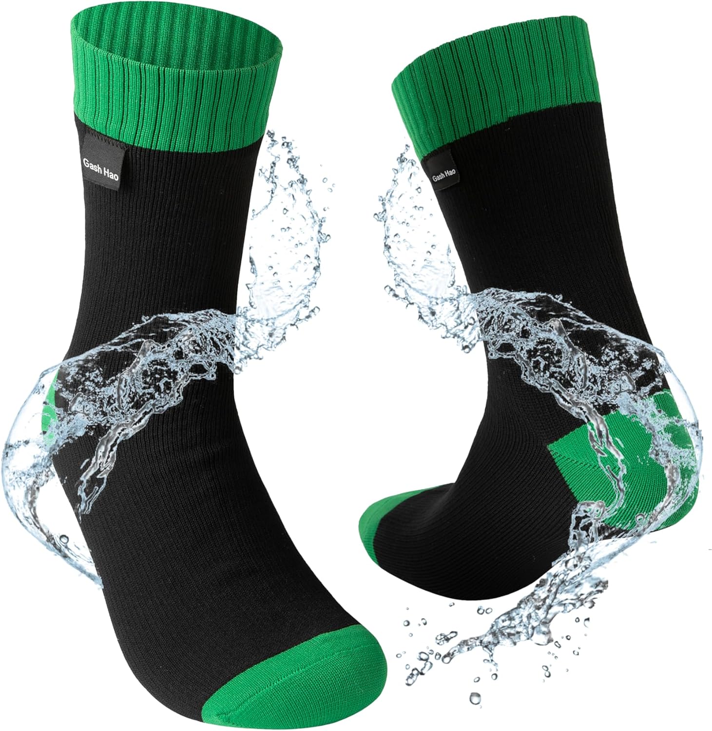 Gash Hao Waterproof Socks Men Women Unisex Ankle Socks Skiing Hiking Wading Fishing