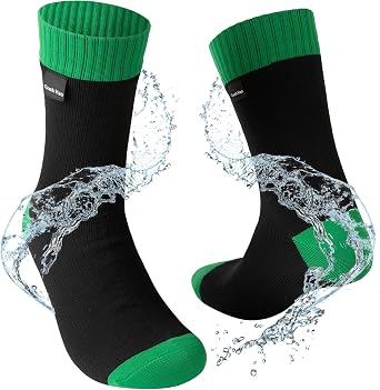 Gash Hao Waterproof Socks Men Women Unisex Ankle Socks Skiing Hiking Wading Fishing