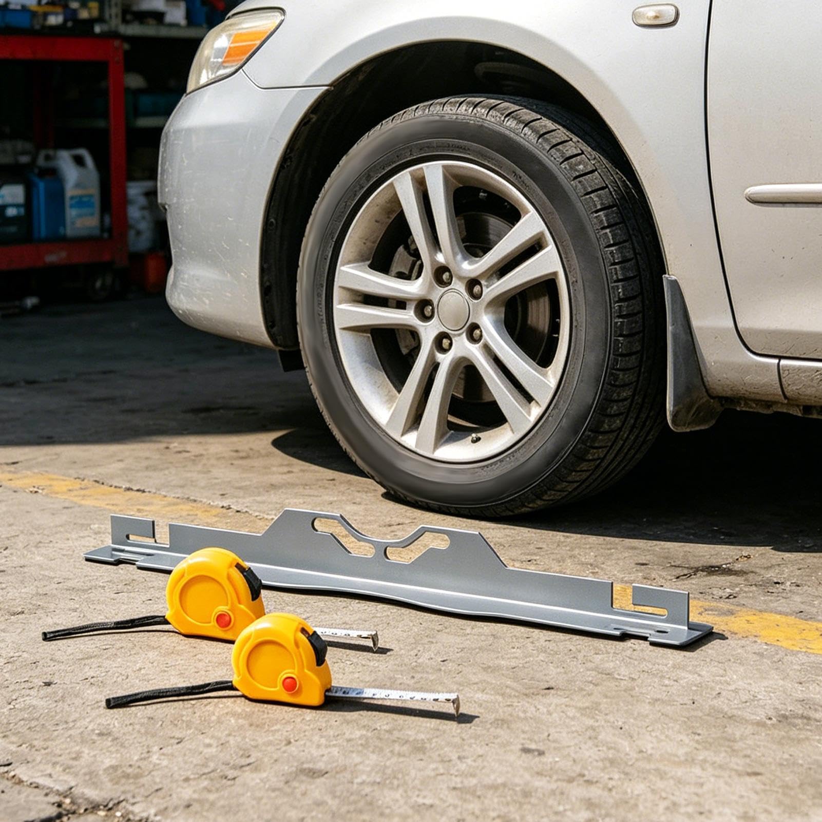 Herramienta Alineadora De Ruedas Placas Posicionamiento Delantero Precisas | Alineador De Ruedas Con Placas De Convergencia Para Camión, SUV, RV, Tractor, Vehículo, Automóvil Y Remolque