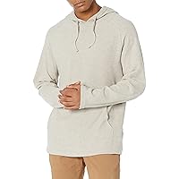 Amazon Essentials Felpa con Cappuccio Pullover Termica in Tessuto a Ringrossi a Maniche