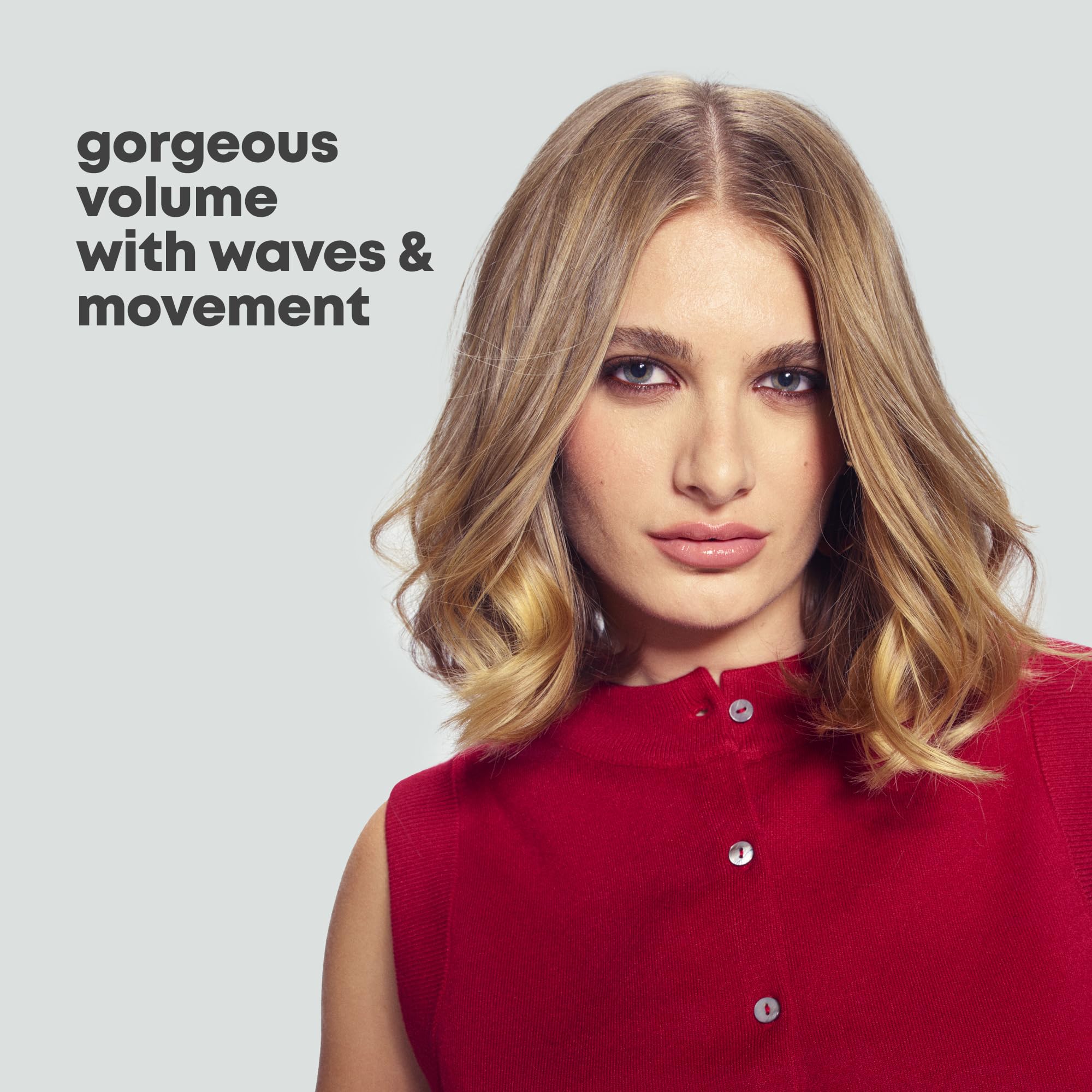 Revamp Progloss Big Hot Brush zapewnia objętość, miękkość i blask; ultraszybkie ciepło, 2 ustawienia, łatwa w użyciu, ergonomiczna konstrukcja, technologia Ionic Jet, kabel 3 m i uniwersalne napięcie