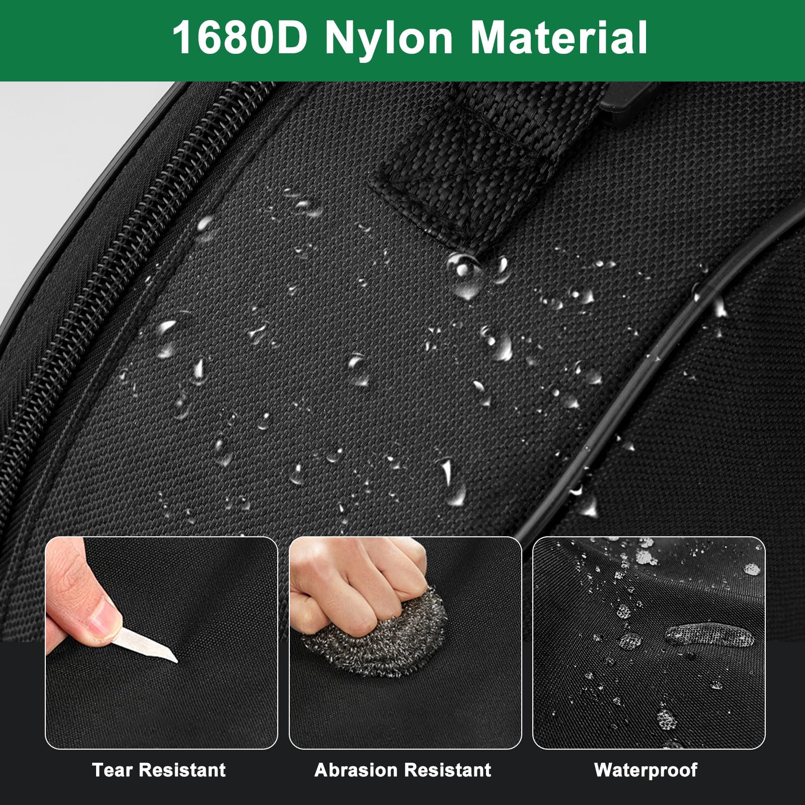Linkstyle Sac à Câbles pour Voiture Électrique 40×13,5 cm Imperméable pour Câbles de Charge EV