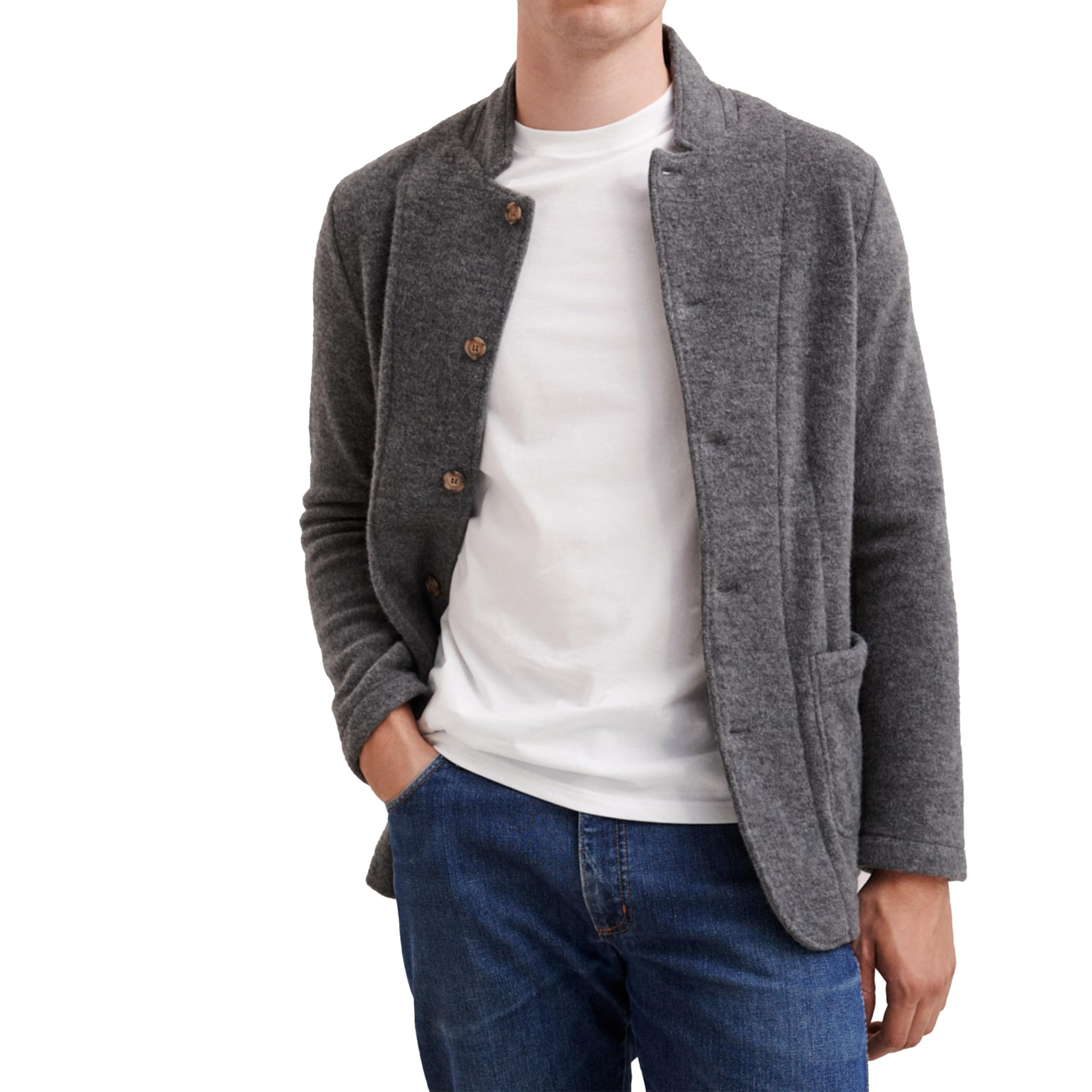 Dilling Jacke aus Merino-Wollfleece für Herren