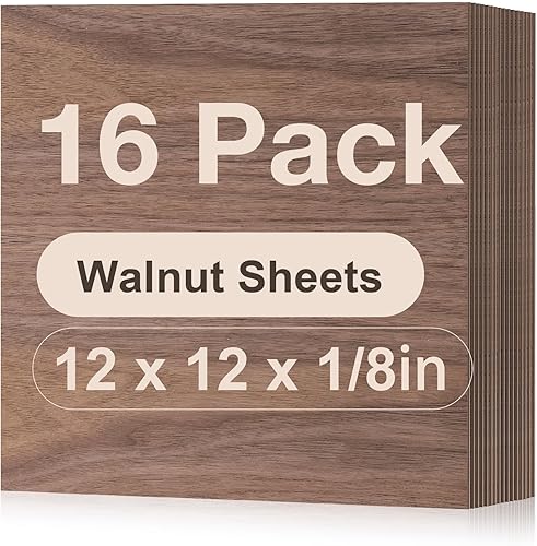 Miniatura 13 de ROBOTIME Paquete de 30 hojas de tilo de 1/8 x 12 x 16 pulgadas, en blanco para grabado láser, madera de 0.118 in para corte y grabado láser Madera