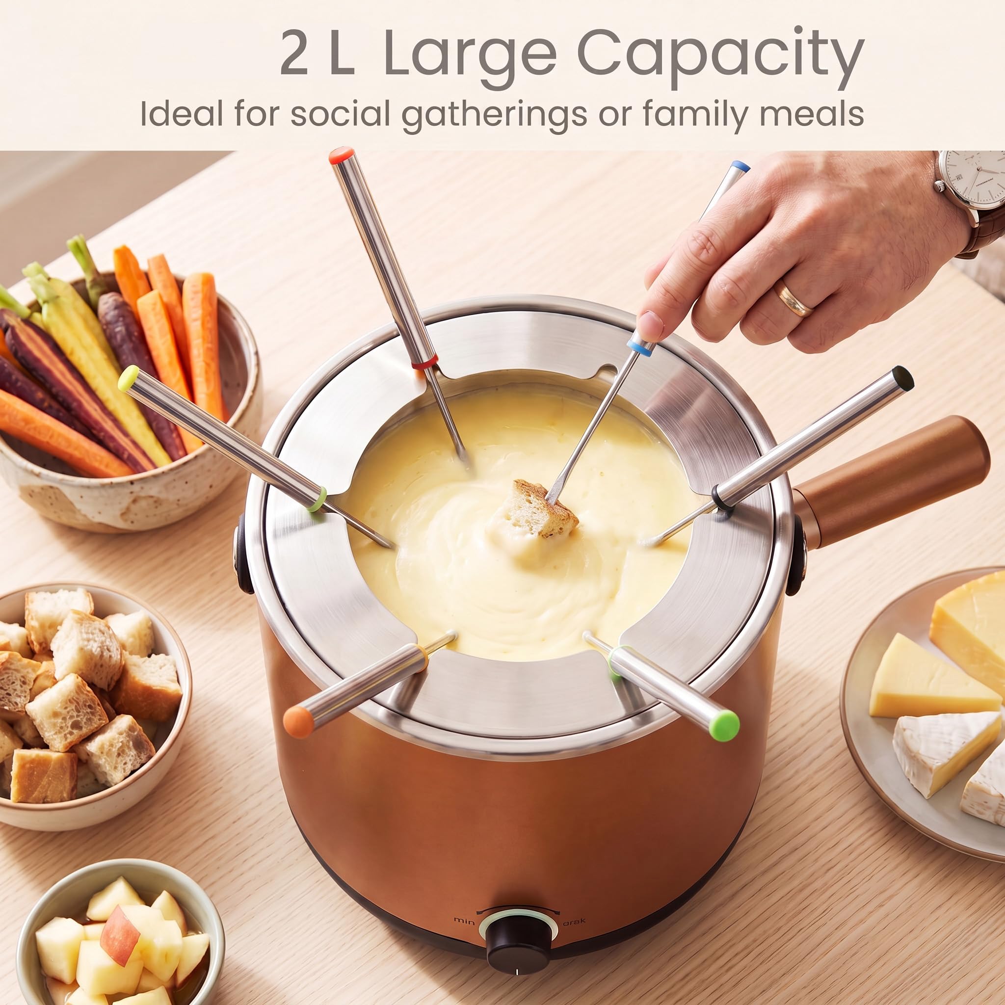 GIANTEX Appareil a Fondue