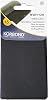 KORBOND Cotton Extra Wide Iron On Mender – Black - 12cm x 45cm – Invisible Permanent Mending – No Sewing Required - Ideal for Clothes & Garments: Trousers, Dresses, Jeans, Jumpers, Linen, School