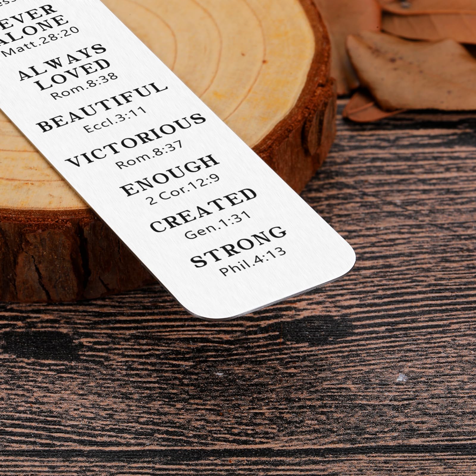 Christian Bookmark Gifts for Women Men First Communion Gifts for Teen Girls Boys Confirmation Baptism Gifts for Girls Religious Gifts Bible Verse Bookmark for Book Lovers Teenage Girls Catholic Easter - Image 3