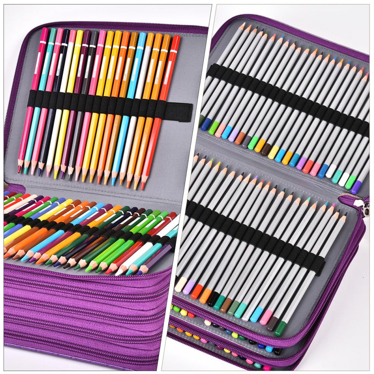 Astuccio Portapenne Capacità Per Cancelleria e Materiale Scolastico Borsa Per Pittura e Pratica