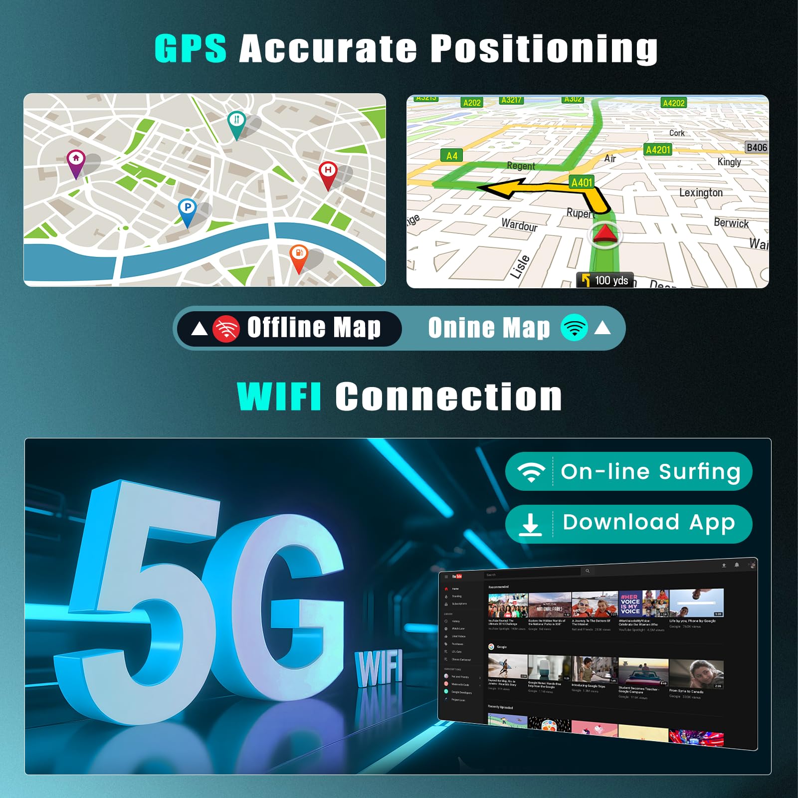 Hikity Android15 Radio Coche para Nissan Qashqai J10 2006-2016 Carplay Android Auto Wireless,2+64GB Autoradio 9 Pulgadas Pantalla Bluetooth con Cámara Trasera GPS WiFi EQ FM RDS Radio
