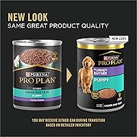 Vista 34 de Purina Pro Plan - Alimento húmedo para cachorros, entrante clásico de pollo, (12) latas de 13 onzas