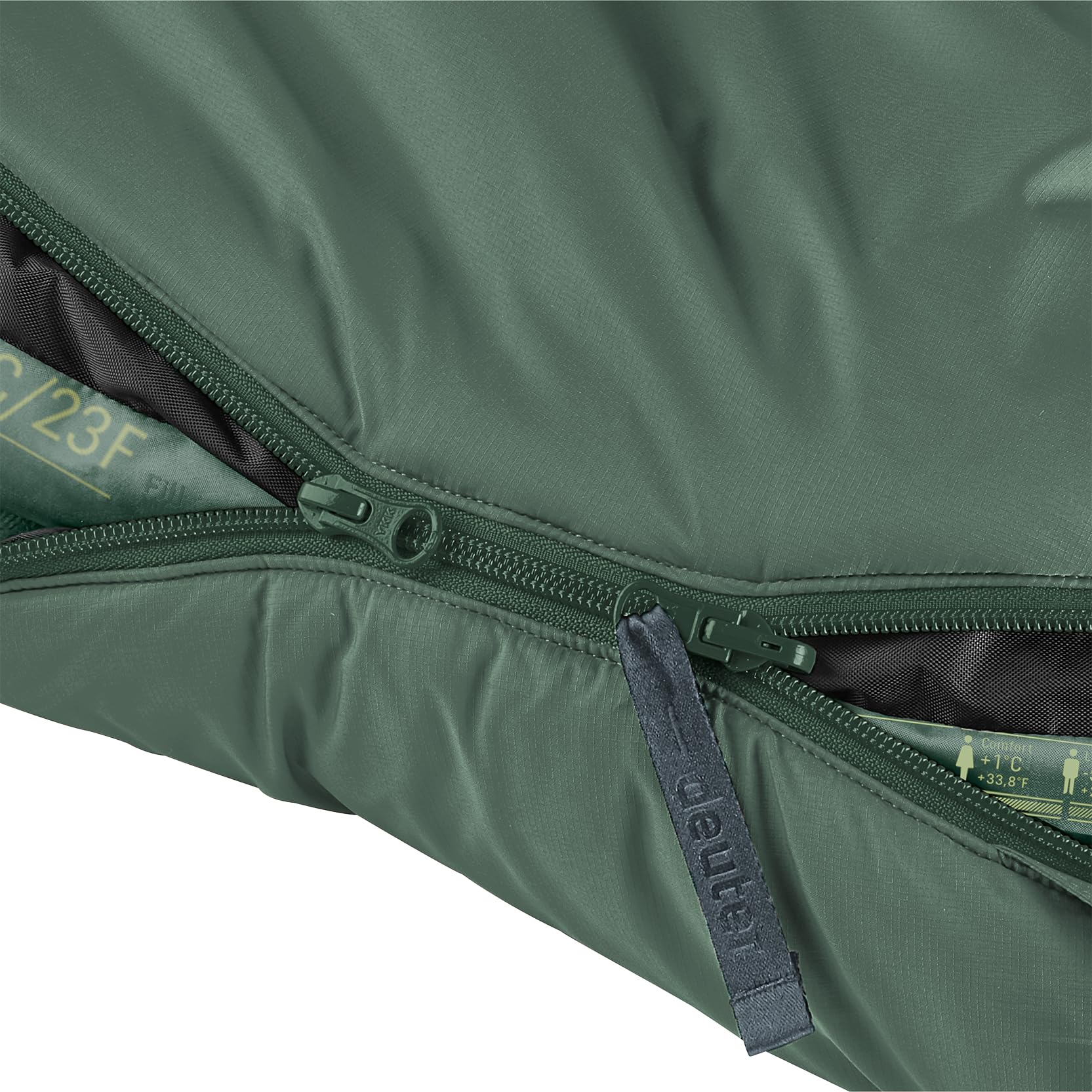 deuter Orbit SL -5C/23F Saco de Dormir de Fibra sintética para Mujer