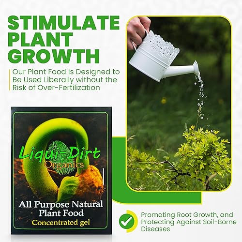 Miniatura 5 de Fertilizante natural orgánico para plantas de interior de interior, Aroides raros, flores, jardines, verduras, hierbas, NPK multiusos con 18