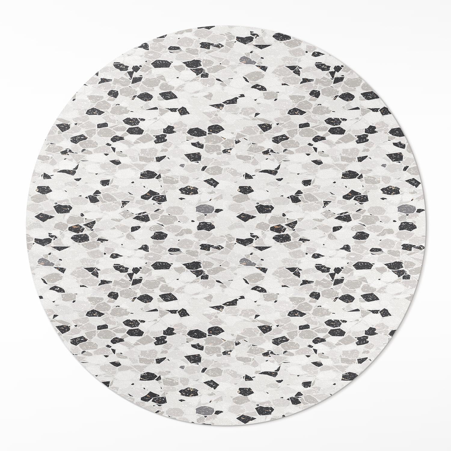 Tapis vinyle résistant à la rayure élégant motif pierres pour rénovation sol