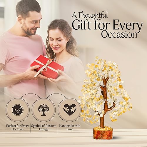 Miniatura 9 de YATSKIA - Collar de árbol de la vida con colgante de amuleto de siete chakras, joyería curativa con cristales de Feng Shui, decoración de buena