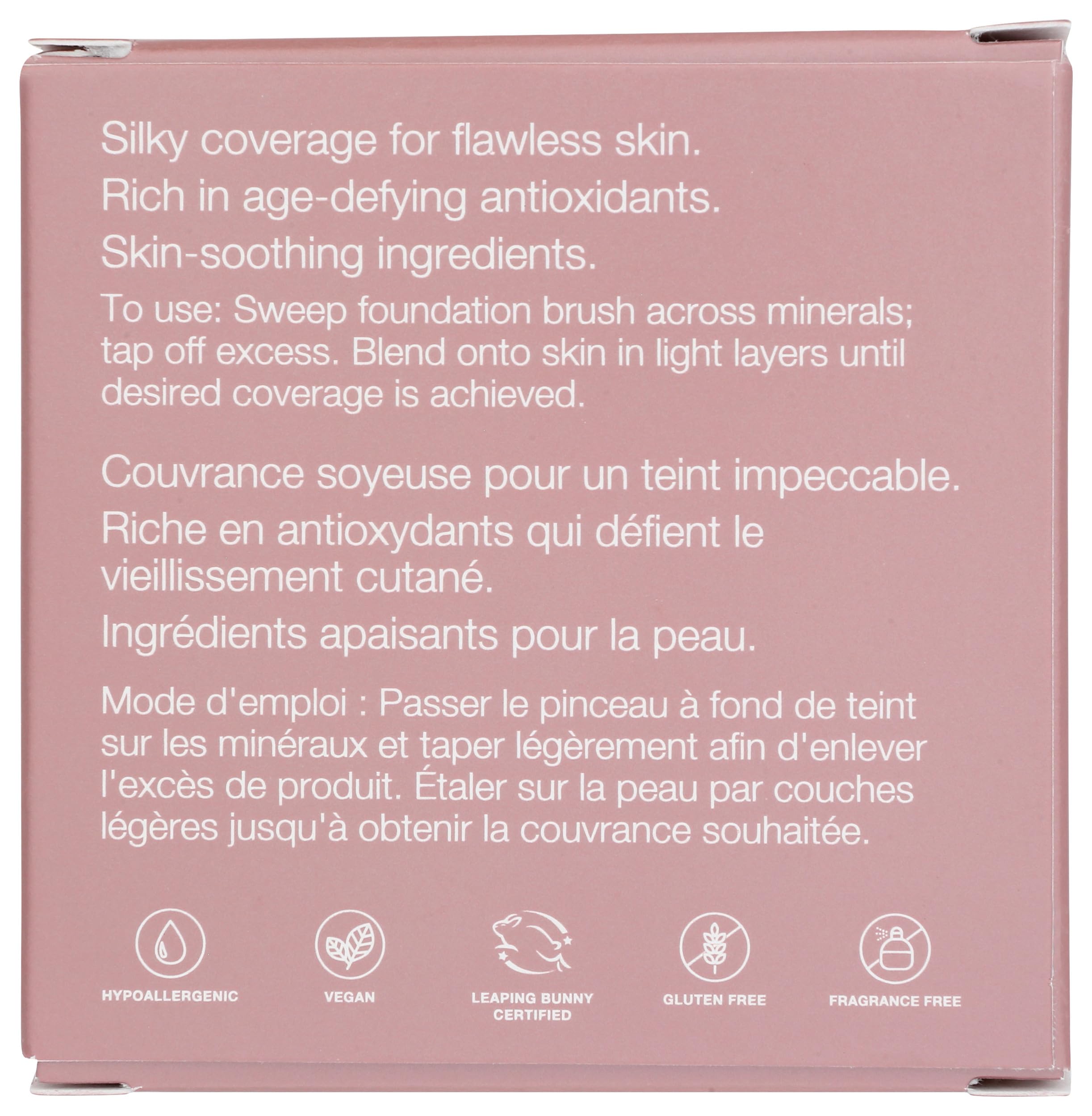 Mineral Fusion Pressed Powder Foundation, Warm 4, 0.32 Ounce