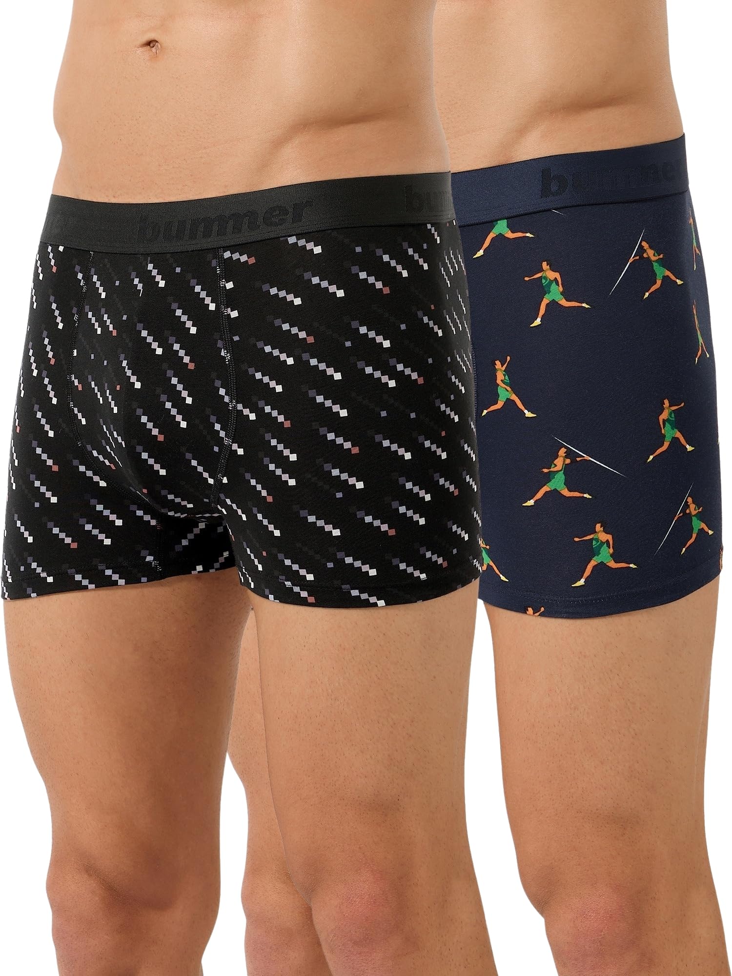 Men’s Premium Cotton Underwear | Fine Combed Cotton with Elastane for Stretch | Ultra Breathable Innerwear | Soft Fabric & No-Roll Waistband | Printed Trunks & Inner Combo for Men-image-6
