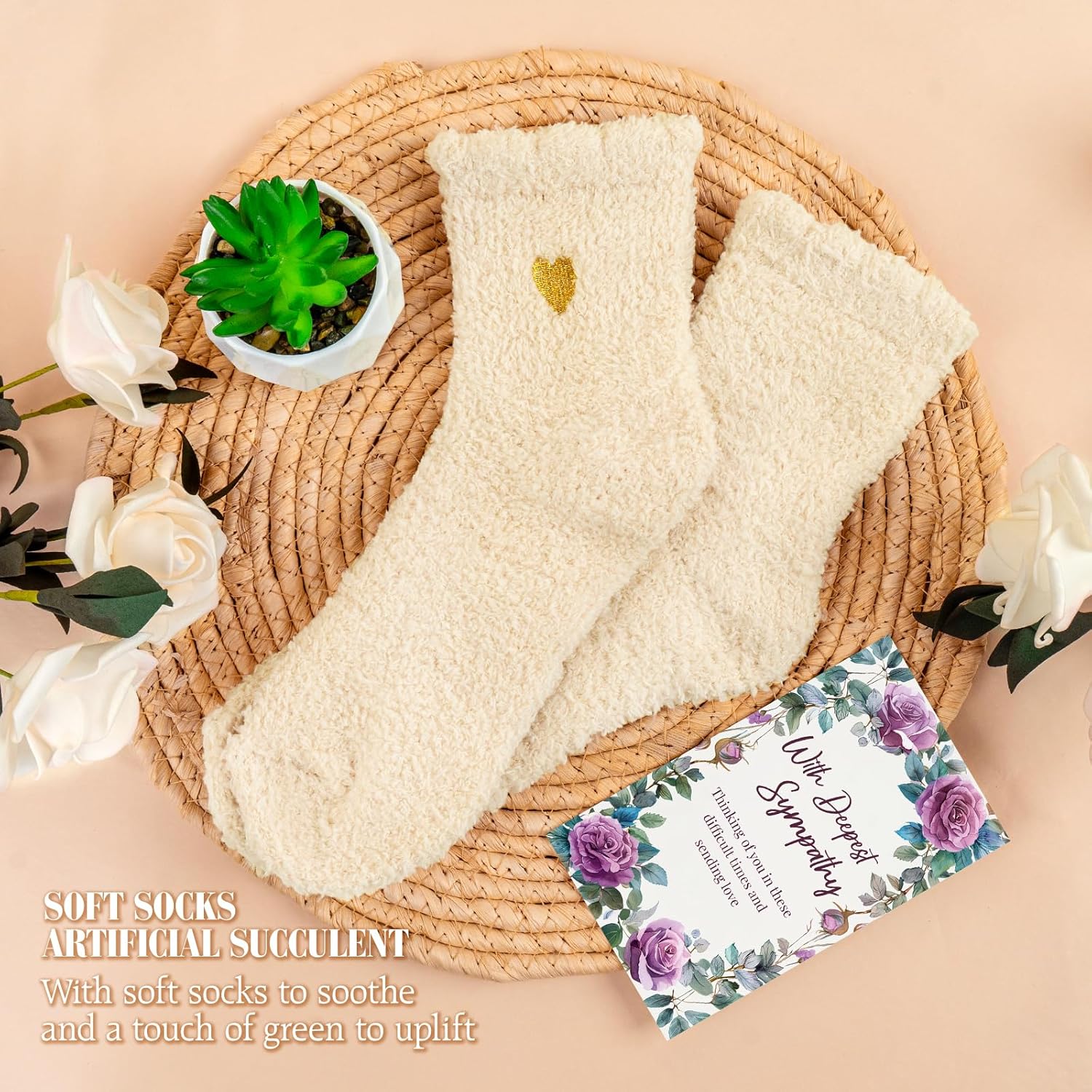 Sympathy Gift Baskets Sympathy Gifts for Loss of Loved One Mom Dad Bereavement Gifts Condolences Gift Basket Thinking of You Gifts Sorry for Your Loss Gifts - Image 7