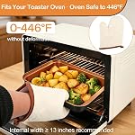 Baking Pans Set 6-Pieces, Non Stick Bakeware Sets Stackable, with Rectangular Baking Pan, Muffin Pan, Round/Square Cake Pan, Loaf Pan, Cooling Rack, Oven Mitt for Home Baker, Gold