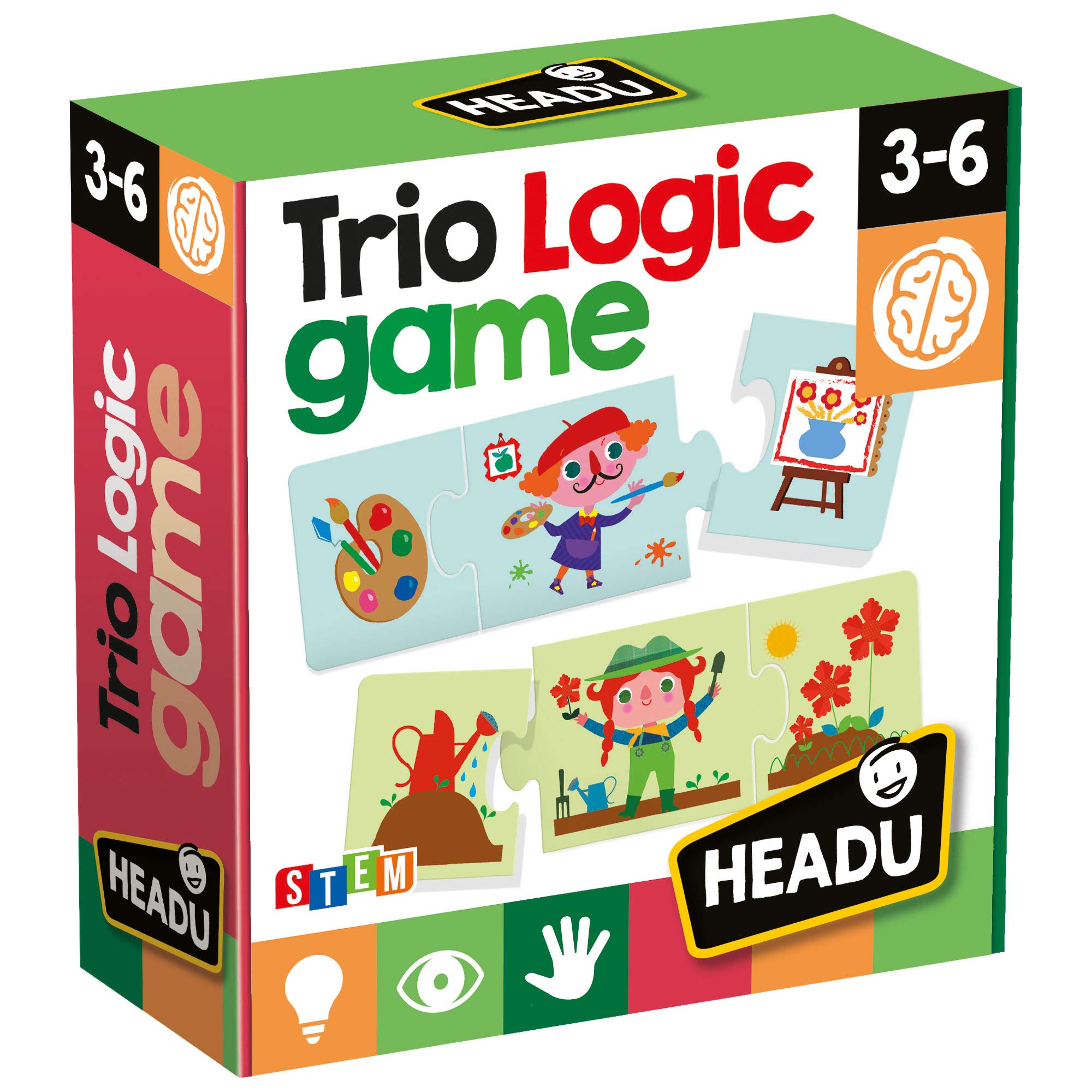 Headu Trio Logic Game Match Professions With The Correct Tools