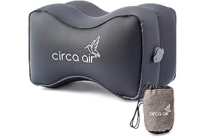 Circa Air Inflatable Knee Pillow: Enhanced Sleep Comfort and Support for Side Sleepers