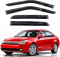 Vista 276 de KPY Moldura deflectora de viento con protección contra la lluvia compatible con GMC Terrain 2018-2023, 4 unidades, para ventana lateral, autoadhesiva