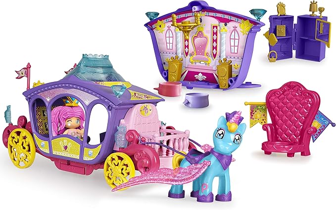 Pinypon Carroza de Reinas con Unicornio, + 4 años, Famosa (700015805)