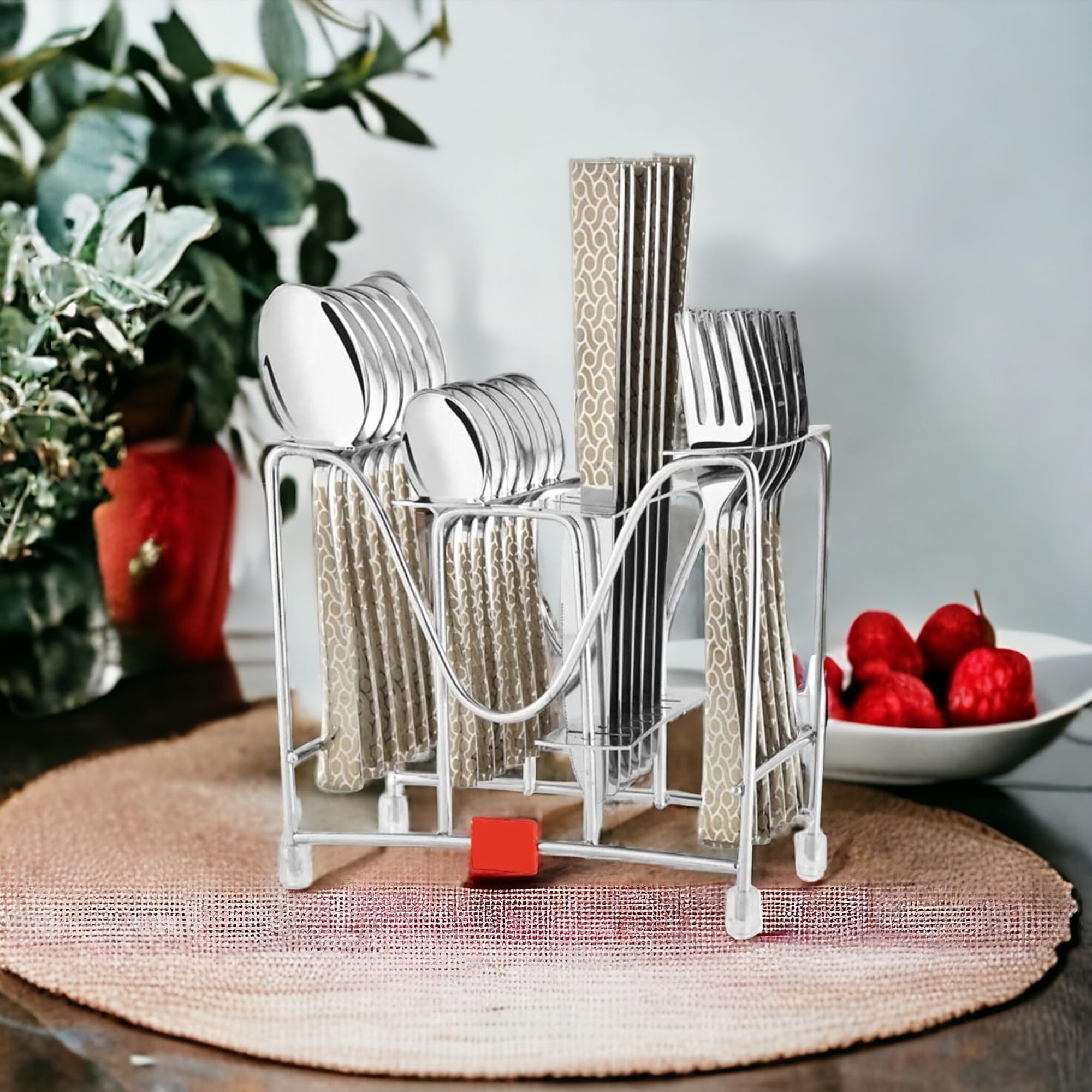 Montavo Cutlery Set - 24 Piece Stainless Steel -4