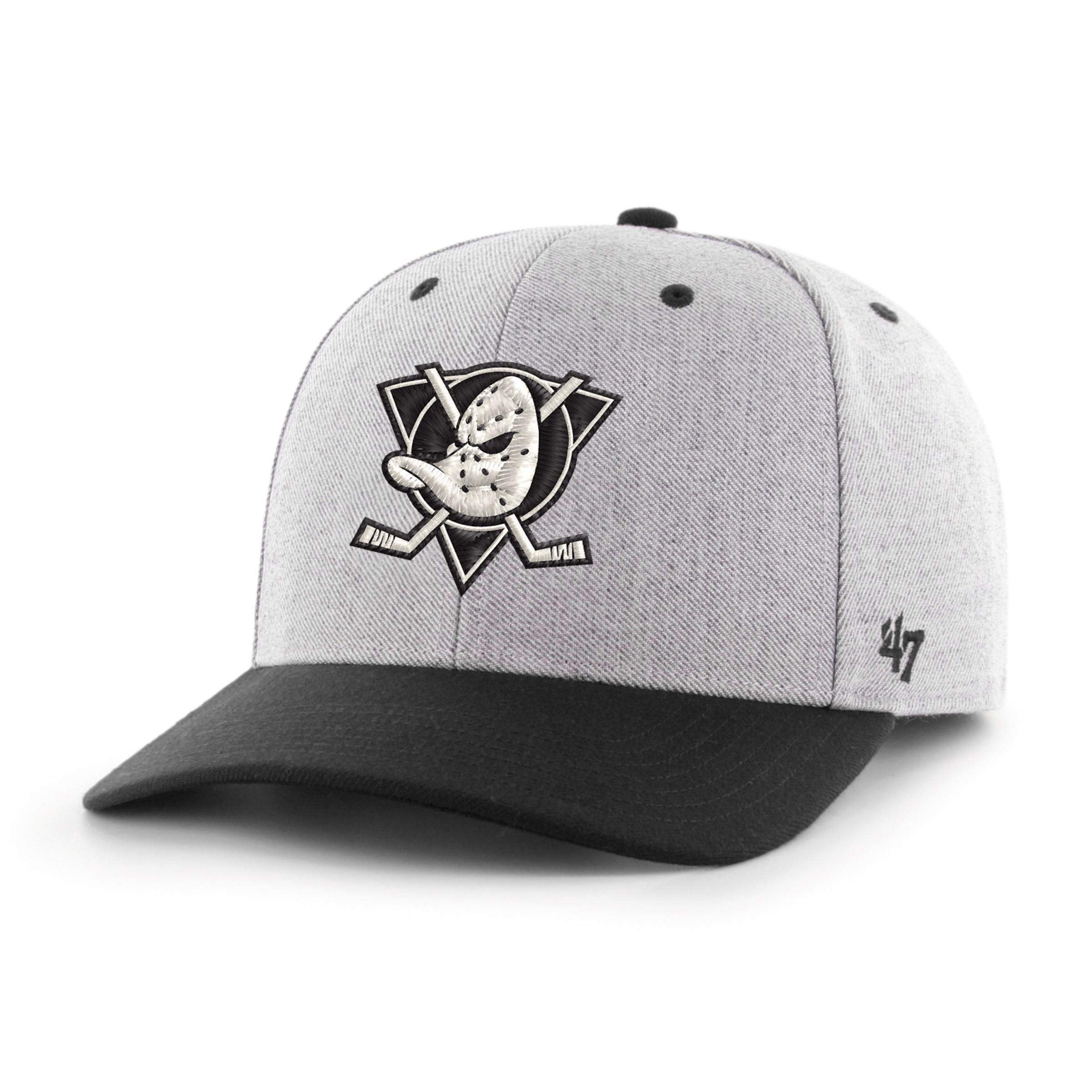 47 Brand Snapback Cap - Storm Cloud Anaheim Ducks Charcoal