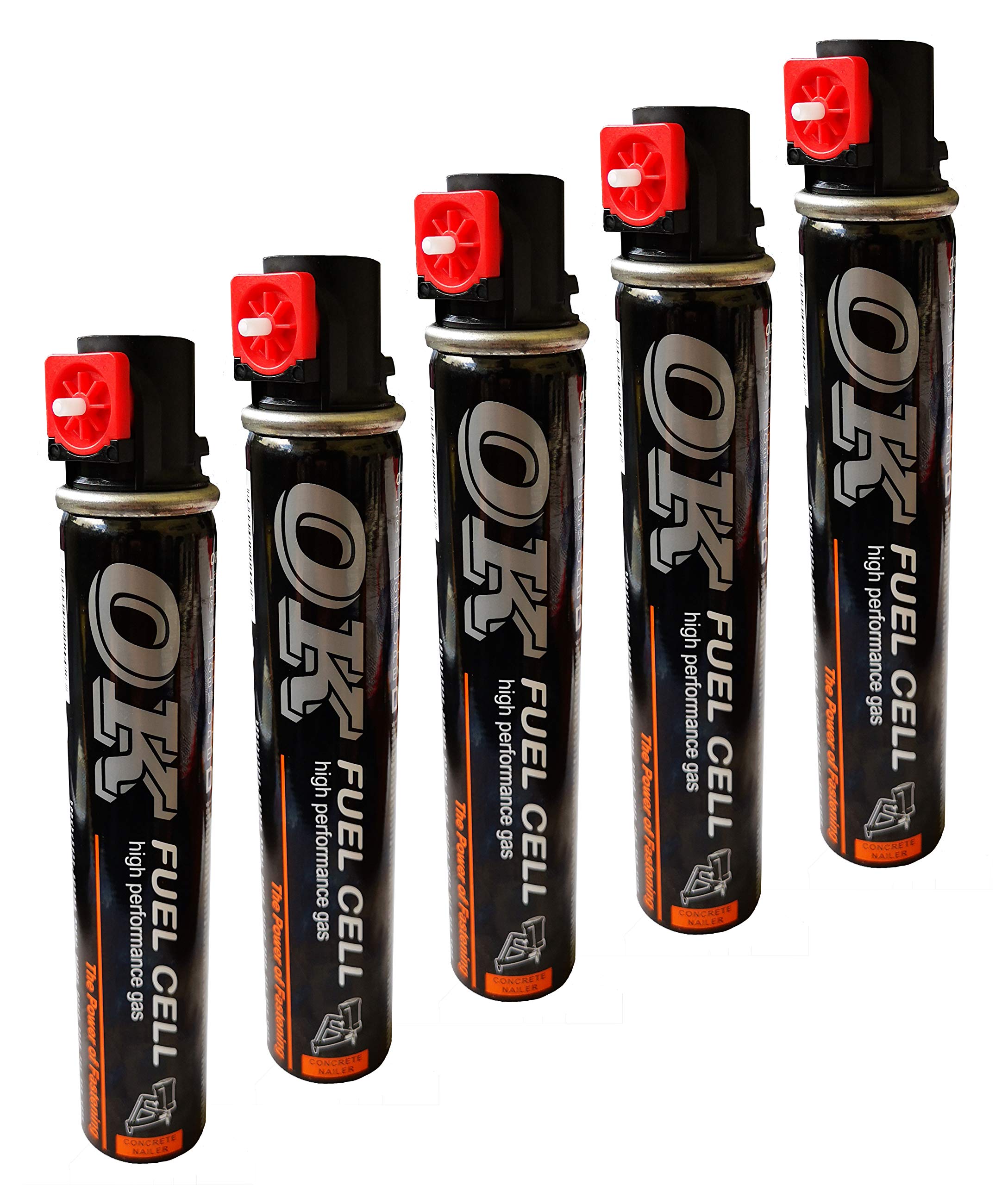 Bomboletta di Gas ad alte prestazioni OK BEFESTIGUNG (31,5x152 mm) per chiodatrici: BEA CN60 e molte altre (5)