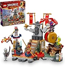 LEGO NINJAGO Torneo de Batalla Arena de Juego con 6 Minifiguras, Juguetes de Acción para Niños, Conjunto de Construcción Ninja, Idea de Regalo de Cumpleaños para Niños y Niñas de 7 años en adelante, 71818