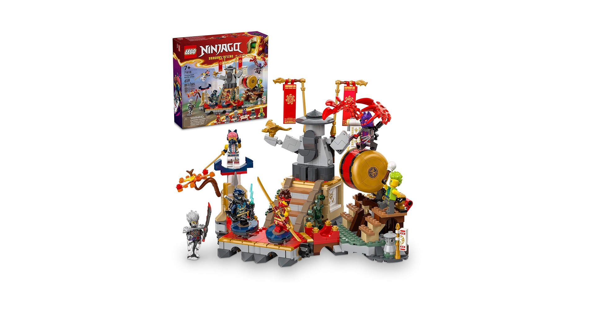 Amazon.com: LEGO NINJAGO Tournament Battle Arena Playset
