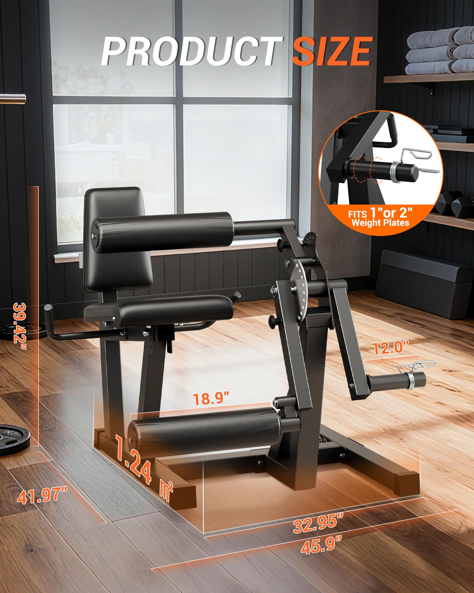 Snapklik.com : Leg Extension And Curl Machine, 700LBS Capacity Seated ...