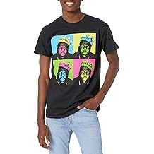 Mens The Notorious B.i.g Multi-Colored Crown T-Shirt